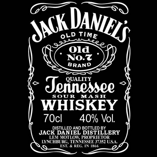 Tambor Decorativo Jack Daniels